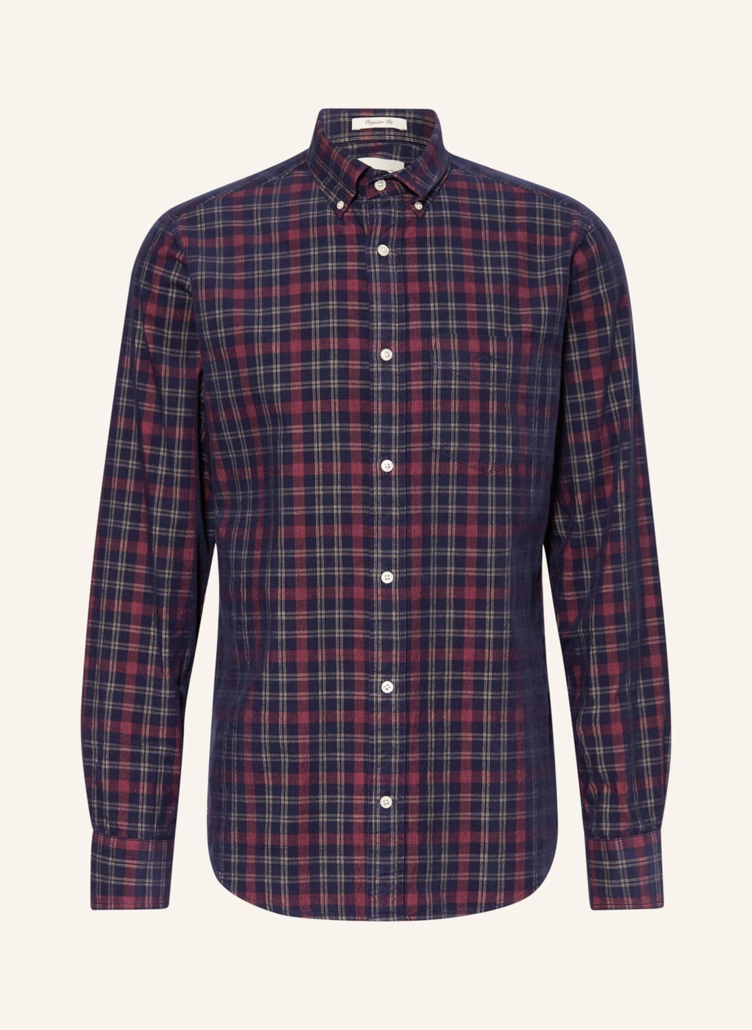 

Рубашка GANT Comfort Fit, темно-синий