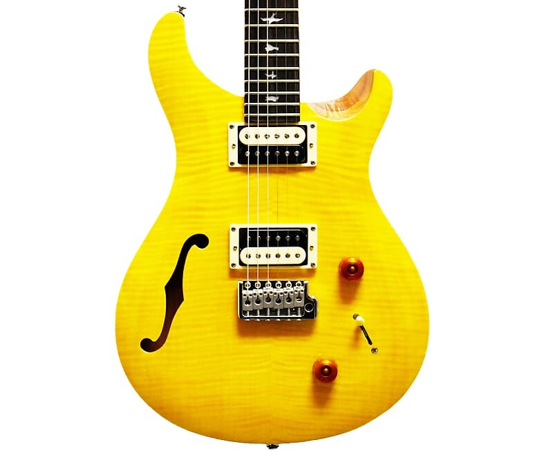 

Электрогитара Paul Reed Smith PRS SE Custom 22 в желтом цвете Сантана