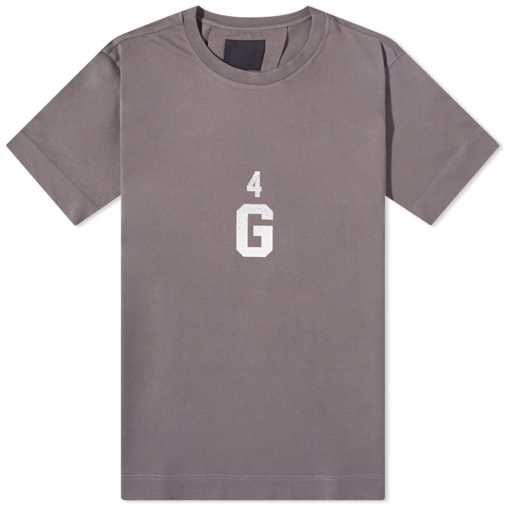 

Футболка Givenchy 4G Front & Back Logo Tee, Серый