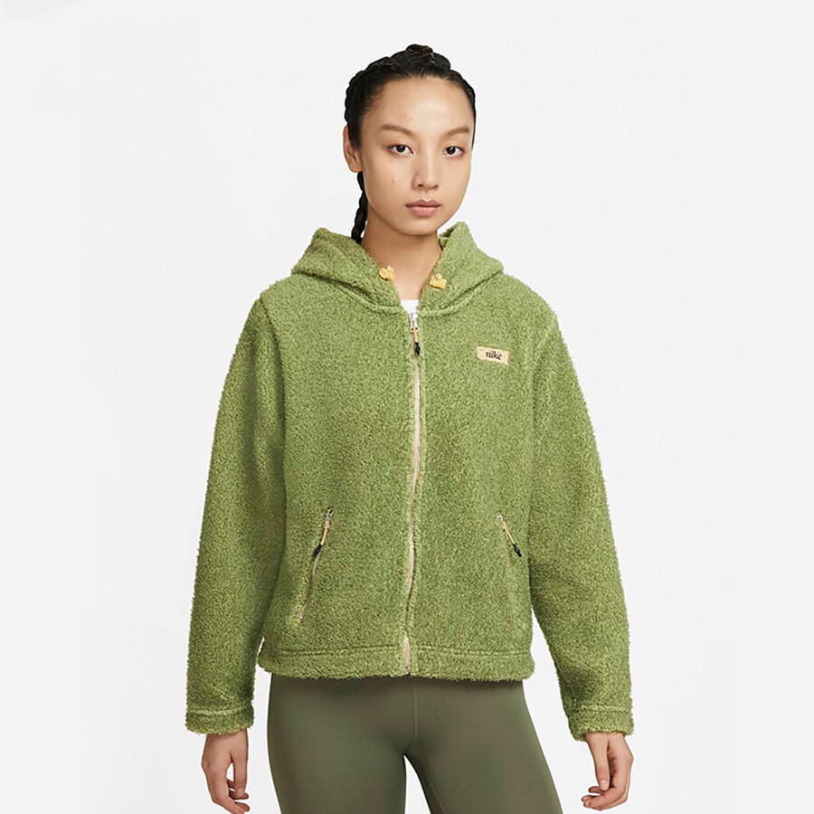

Толстовка Nike Therma-Fit Women's Full-Zip, зеленый