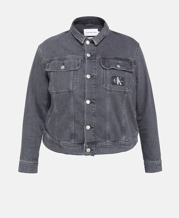 

Джинсовая куртка Calvin Klein Jeans Plus, черный