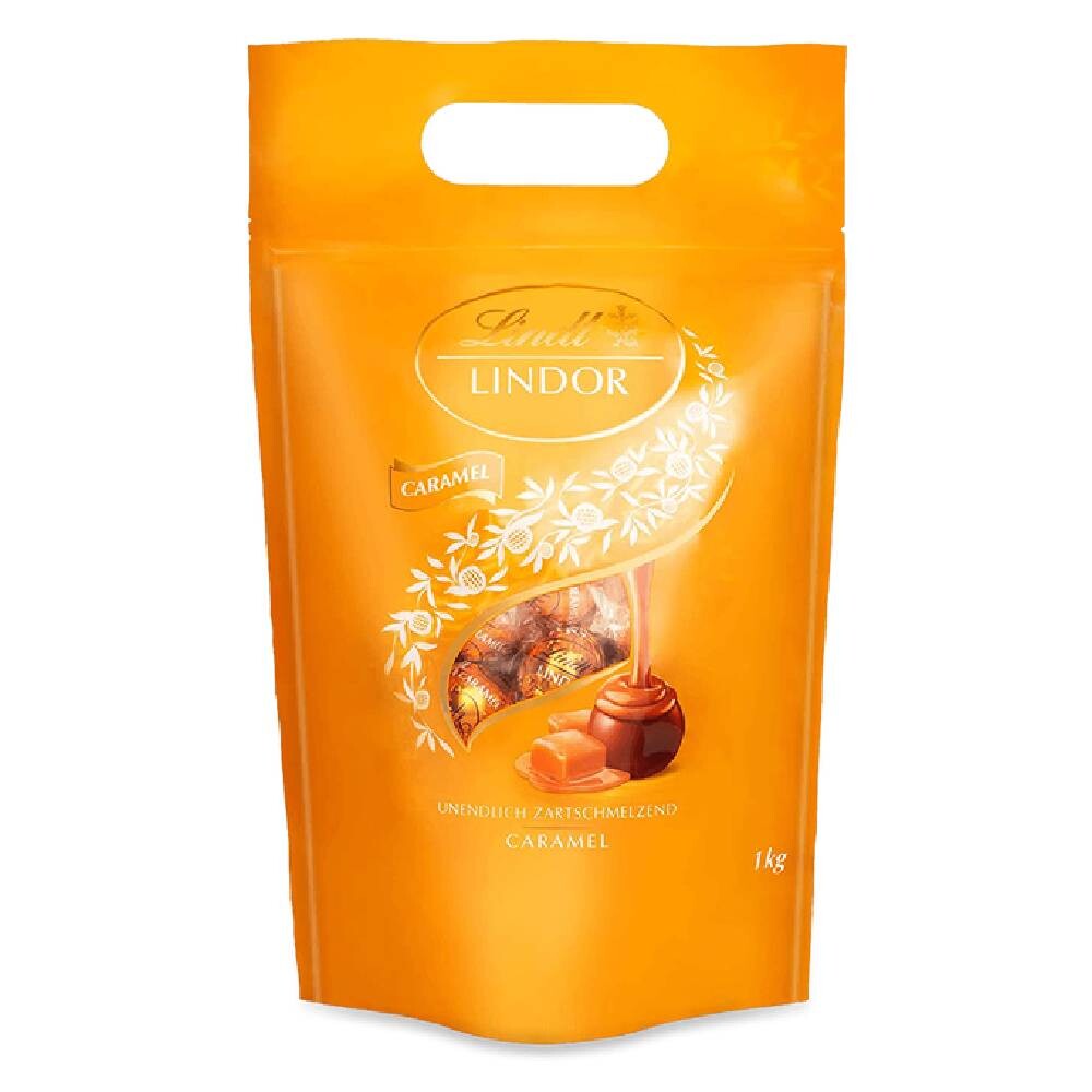 

Конфеты Lindt Lindor Kugel Beutel, карамель, 1000г