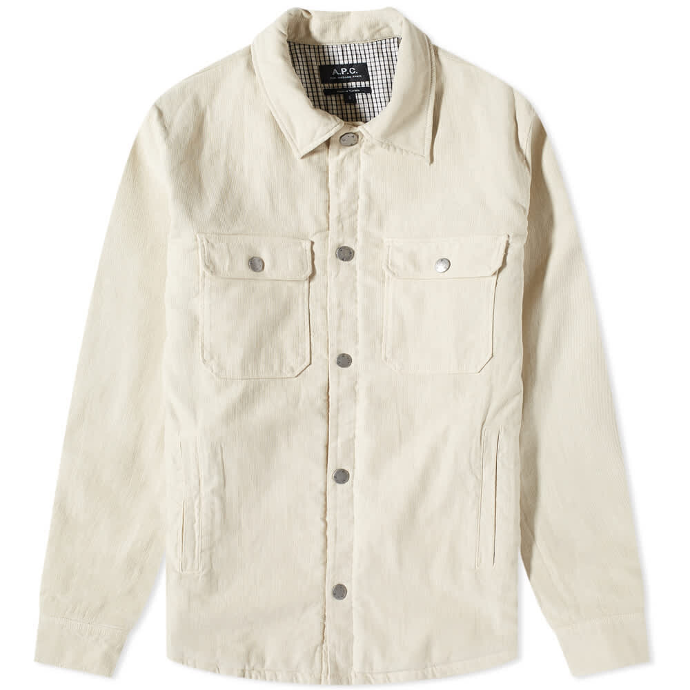 

Пиджак-рубашка Alex Overdyed A.P.C., Серый