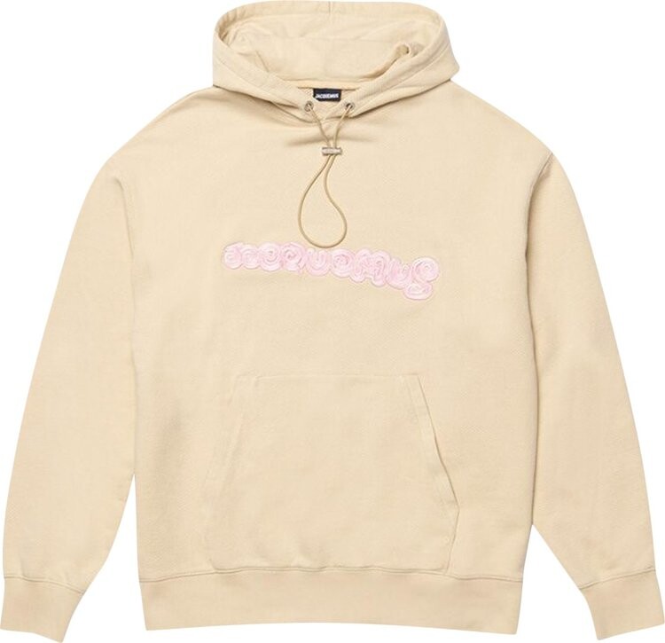 

Худи Jacquemus Le Sweatshirt Spirale Logo Hoodie 'Beige', загар, Оранжевый