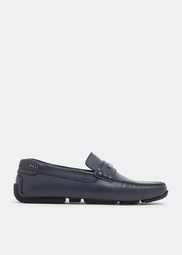 

Лоферы BALLY Pivial slip-on loafers, синий