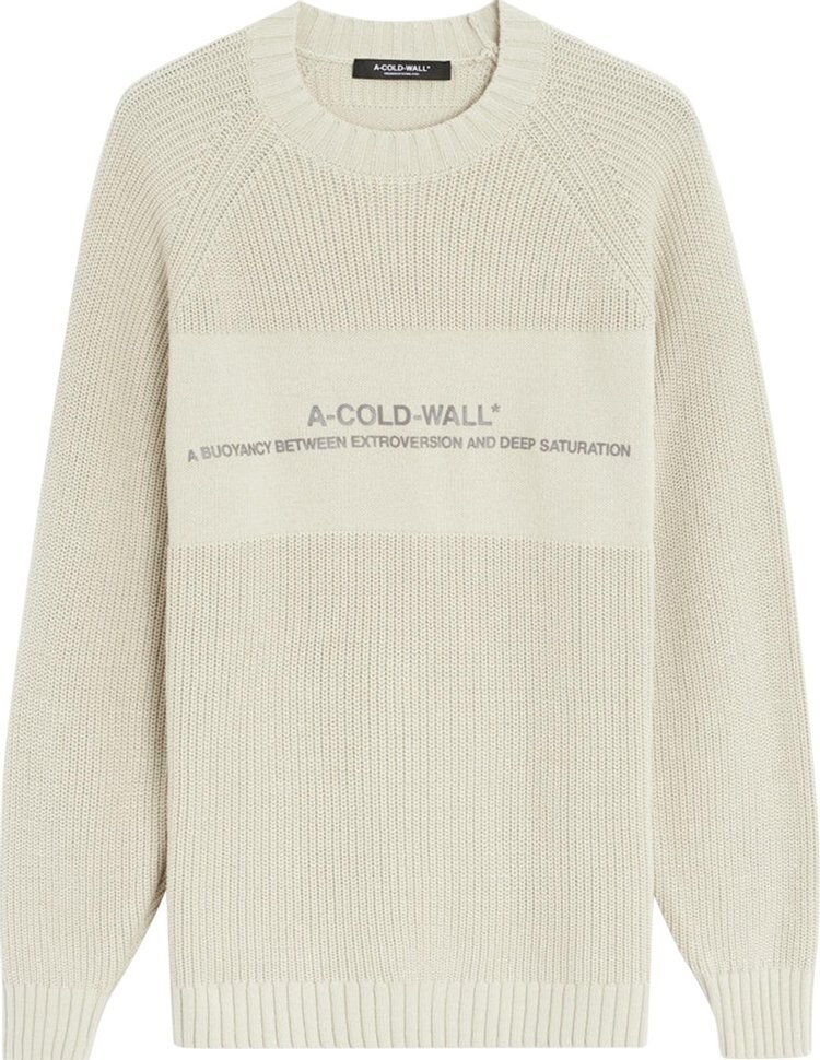 

Джемпер A-Cold-Wall* Dialogue Knit 'Bone', кремовый, Бежевый