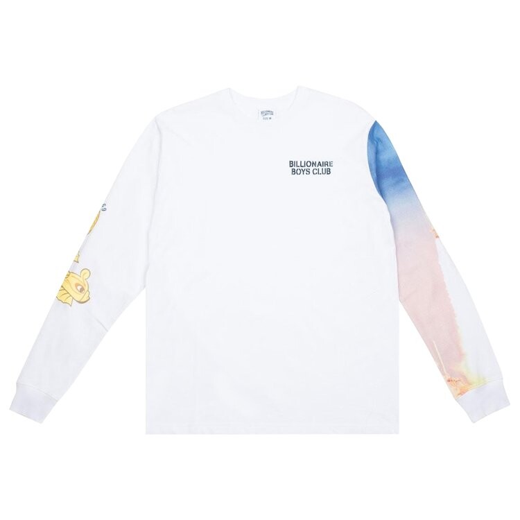 

Лонгслив Billionaire Boys Club Launch Long-Sleeve Tee 'White', белый