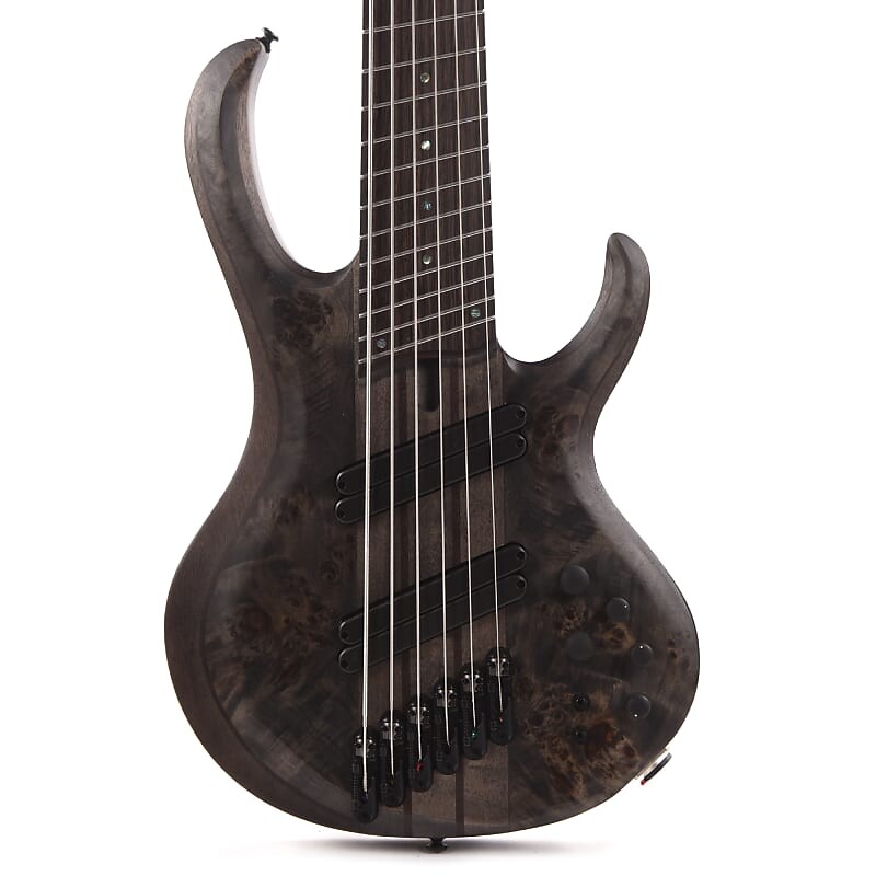 

Ibanez BTB806MS Bass Workshop 6-String Bass Multi-Scale Transparent Grey Flat