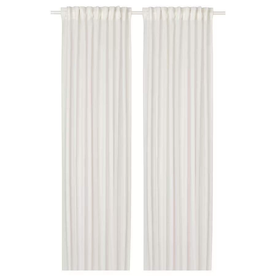

Шторы Ikea Hallebracka, 2 шт., 145x300 см, белый