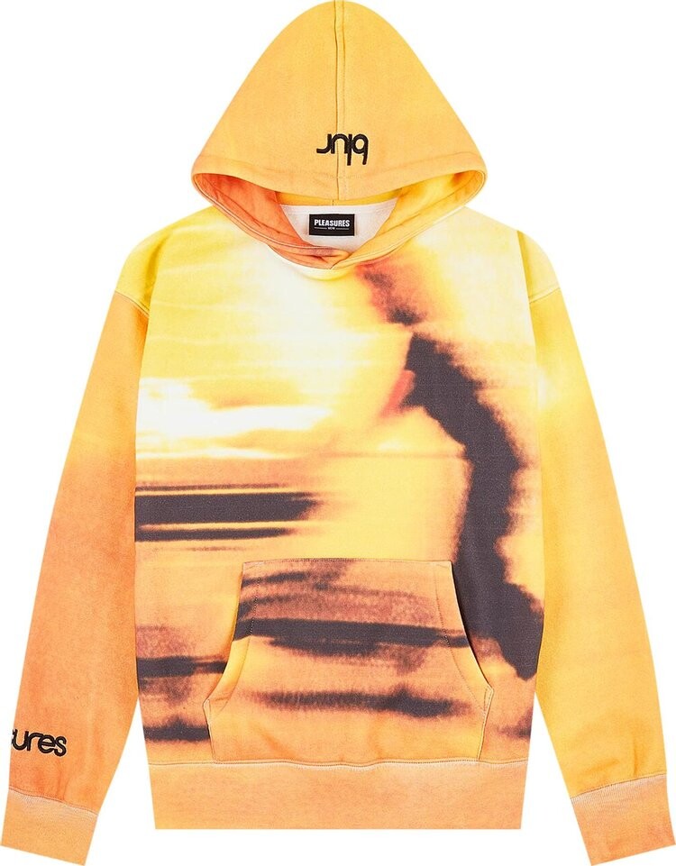 

Худи Pleasures Blur Hoodie 'Multicolor', разноцветный, Желтый