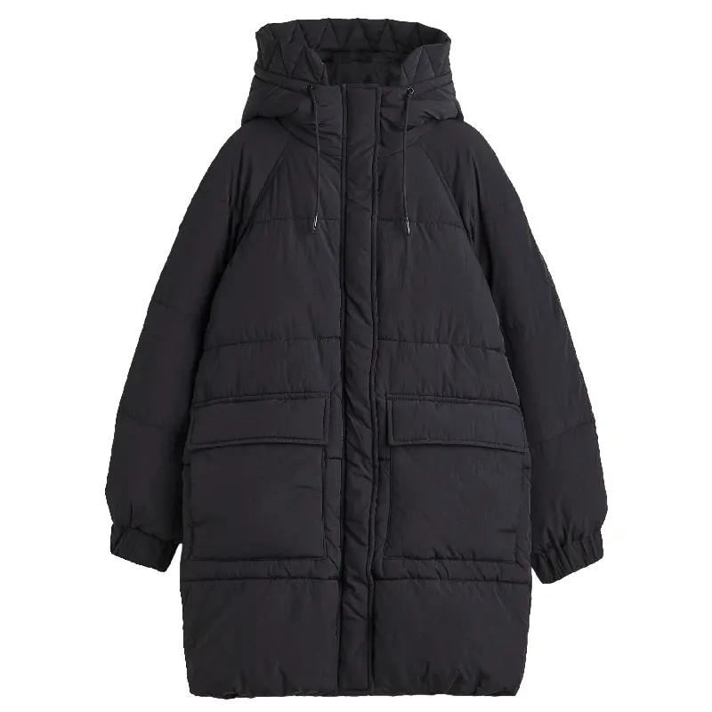 

Куртка утепленная H&M Oversized, черный