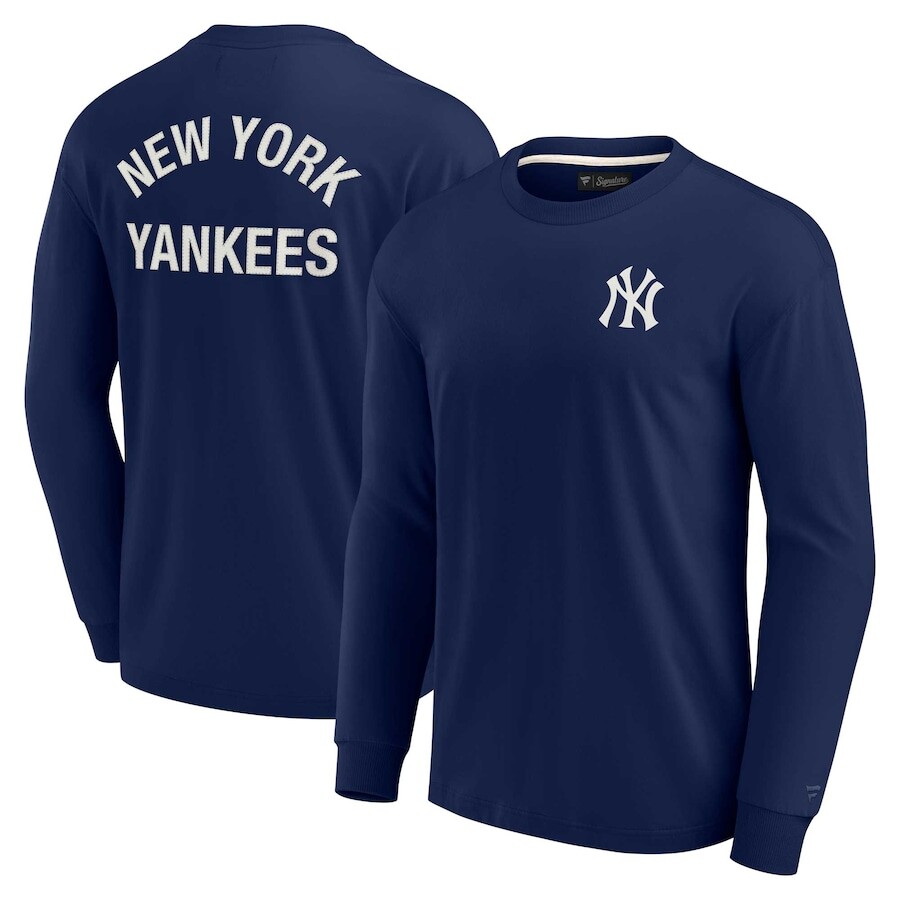 

Футболка с длинным рукавом Fanatics Signature New York Yankees, нави