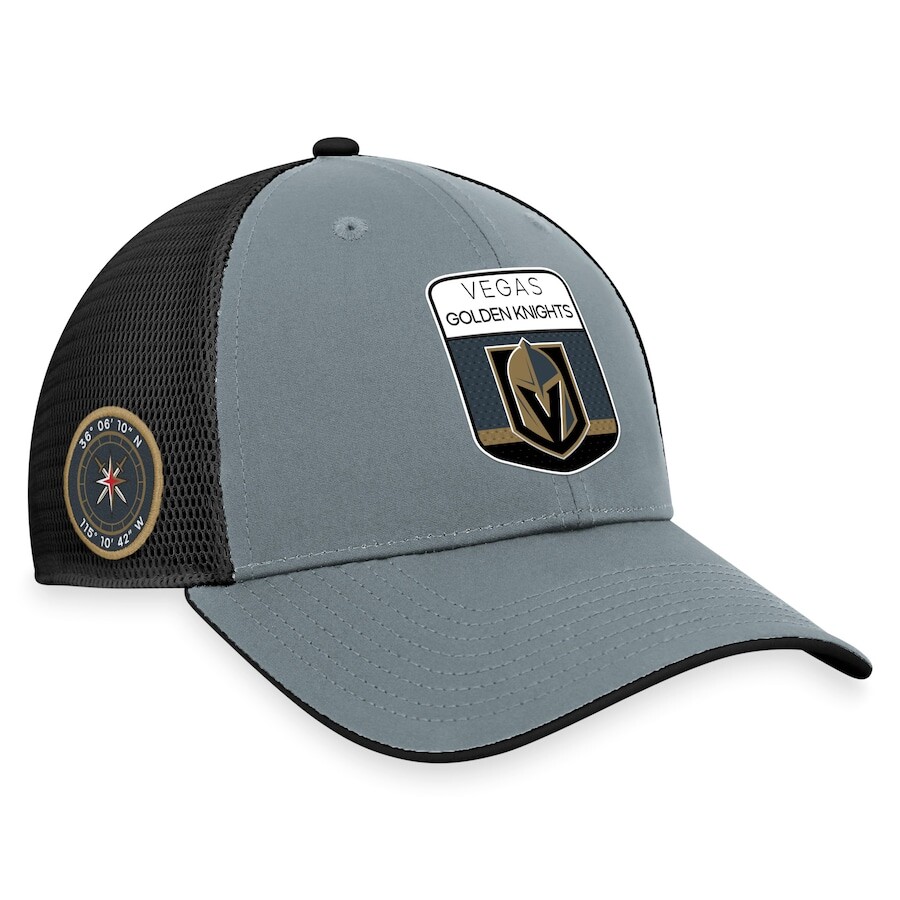 

Бейсболка Fanatics Branded Vegas Golden Knights, серый