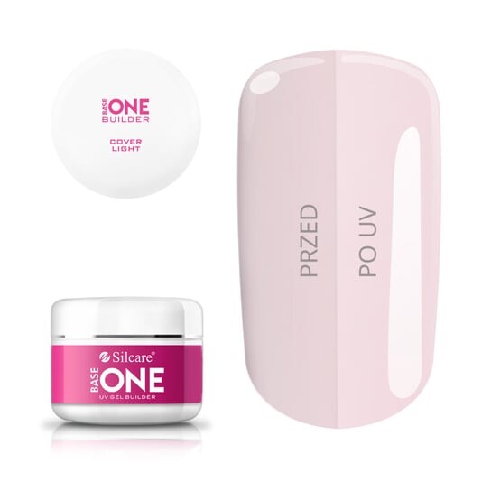 

УФ-гель Base One Cover Light, 100 г Silcare