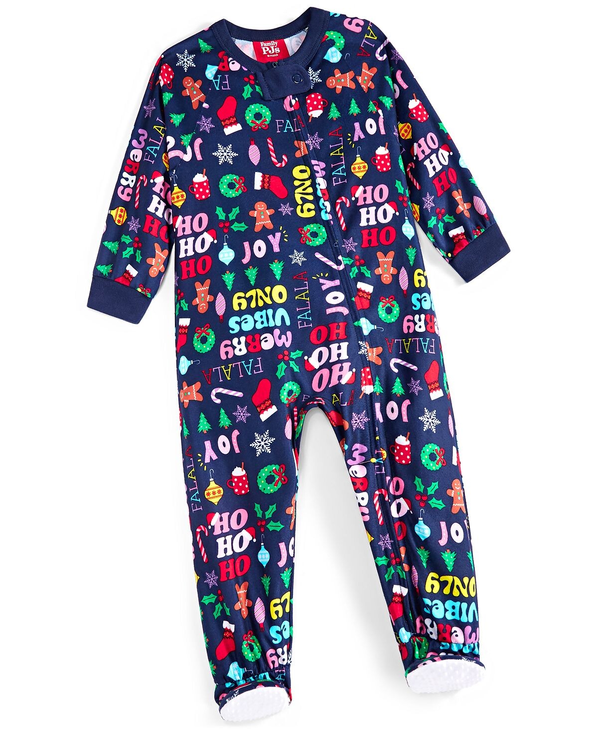 

Цельная пижама на ножке Baby Holiday Toss, созданная для Macy's Family Pajamas