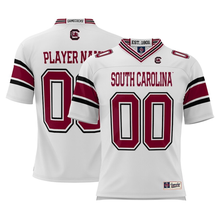 

Джерси ProSphere South Carolina Gamecocks, белый