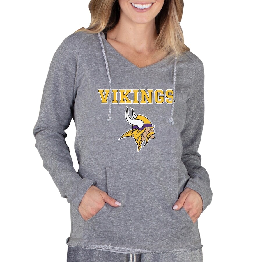 

Футболка с длинным рукавом Concepts Sport Minnesota Vikings, серый