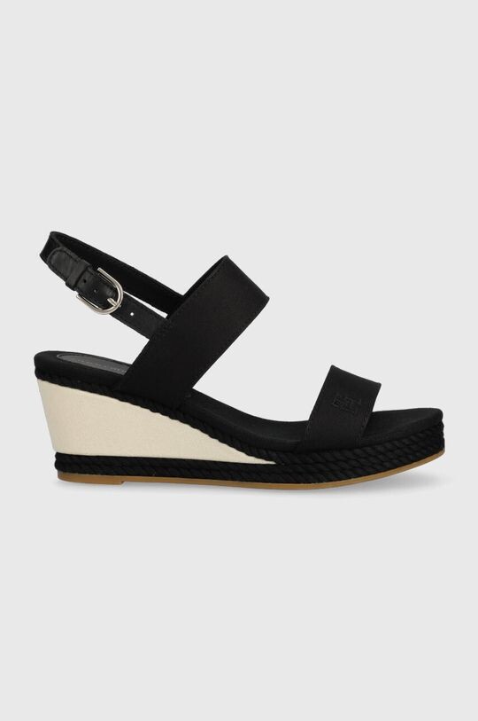 

Босоножки ROPE WEBBING MID WEDGE Tommy Hilfiger, черный