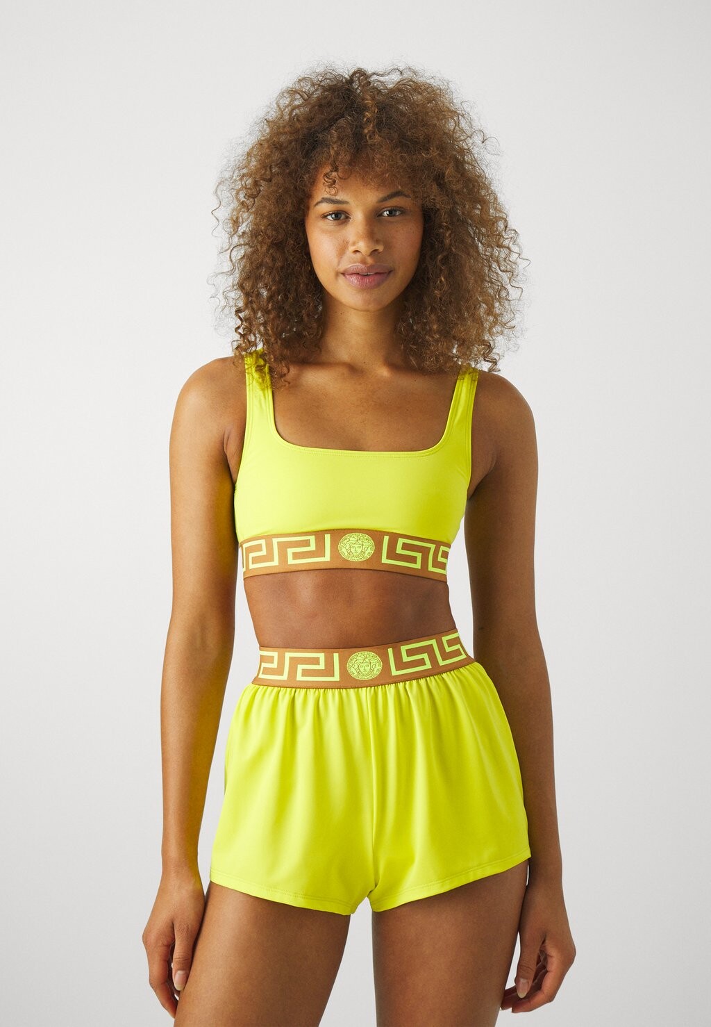 

Верх бикини Swim Vita Versace, цвет mimosa/camel yellow