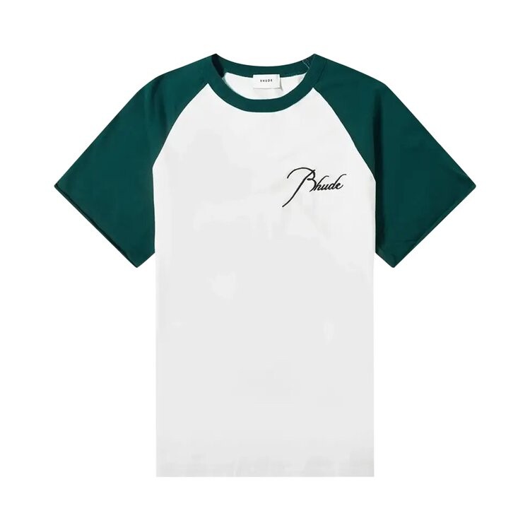 

Футболка Rhude Raglan Tee 'Vintage White', белый