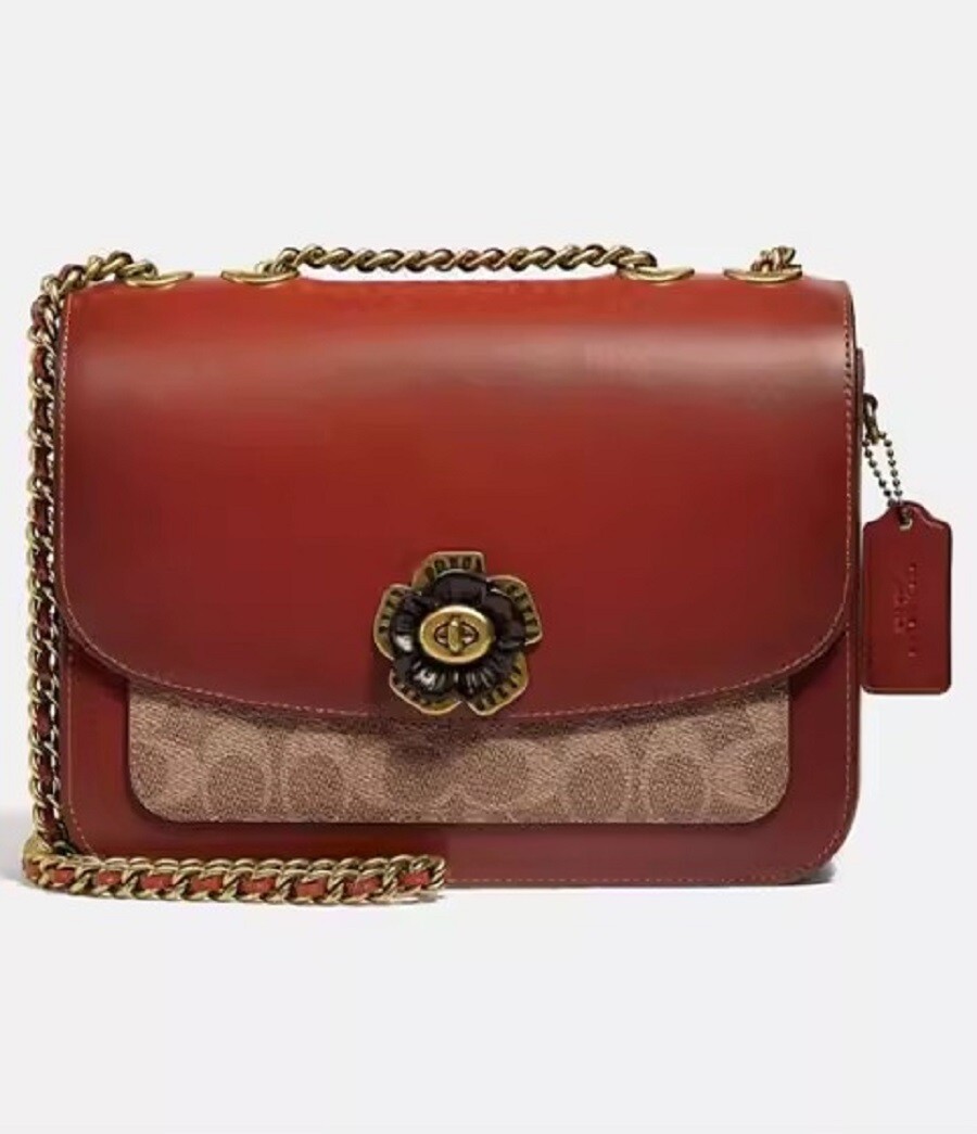

Сумка кросс-боди Coach Outlet Women’s Classic Madison Small Square, коричневый