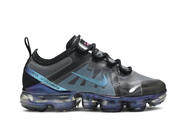 

Кроссовки Nike Air VaporMax 2019 GS 'Throwback Future', черный