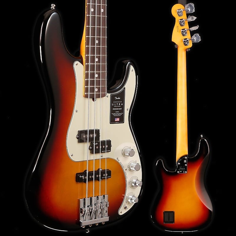 

Fender American Ultra Precision Bass, Rw Fb, Ultraburst 9lbs 6.9oz American Ultra Precision Bass, Rw Fb, Ultraburst 232 9lbs 4oz