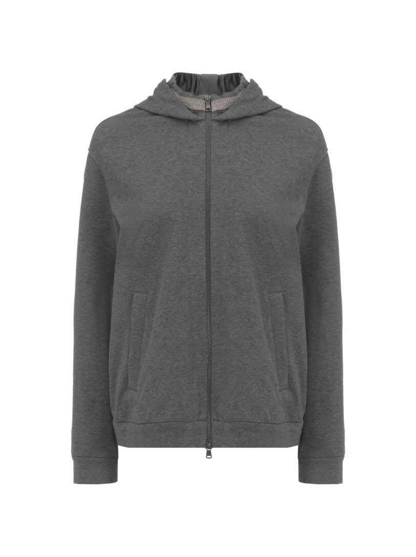 

Спортивная кофта с капюшоном Brunello Cucinelli