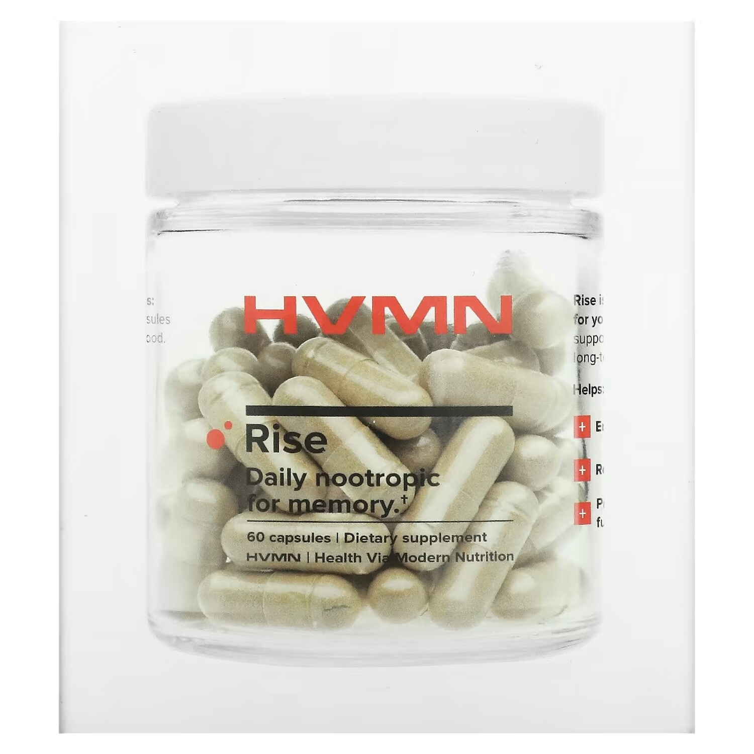 

HVMN Rise, 60 капсул