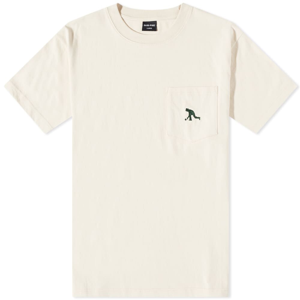 

Футболка Pass~Port Bowlo Pocket Tee, Белый