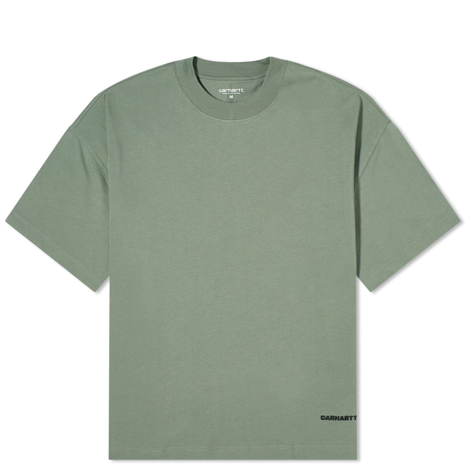 Футболка Carhartt Wip Link Script, зеленый футболка carhartt wip script embroidery белый