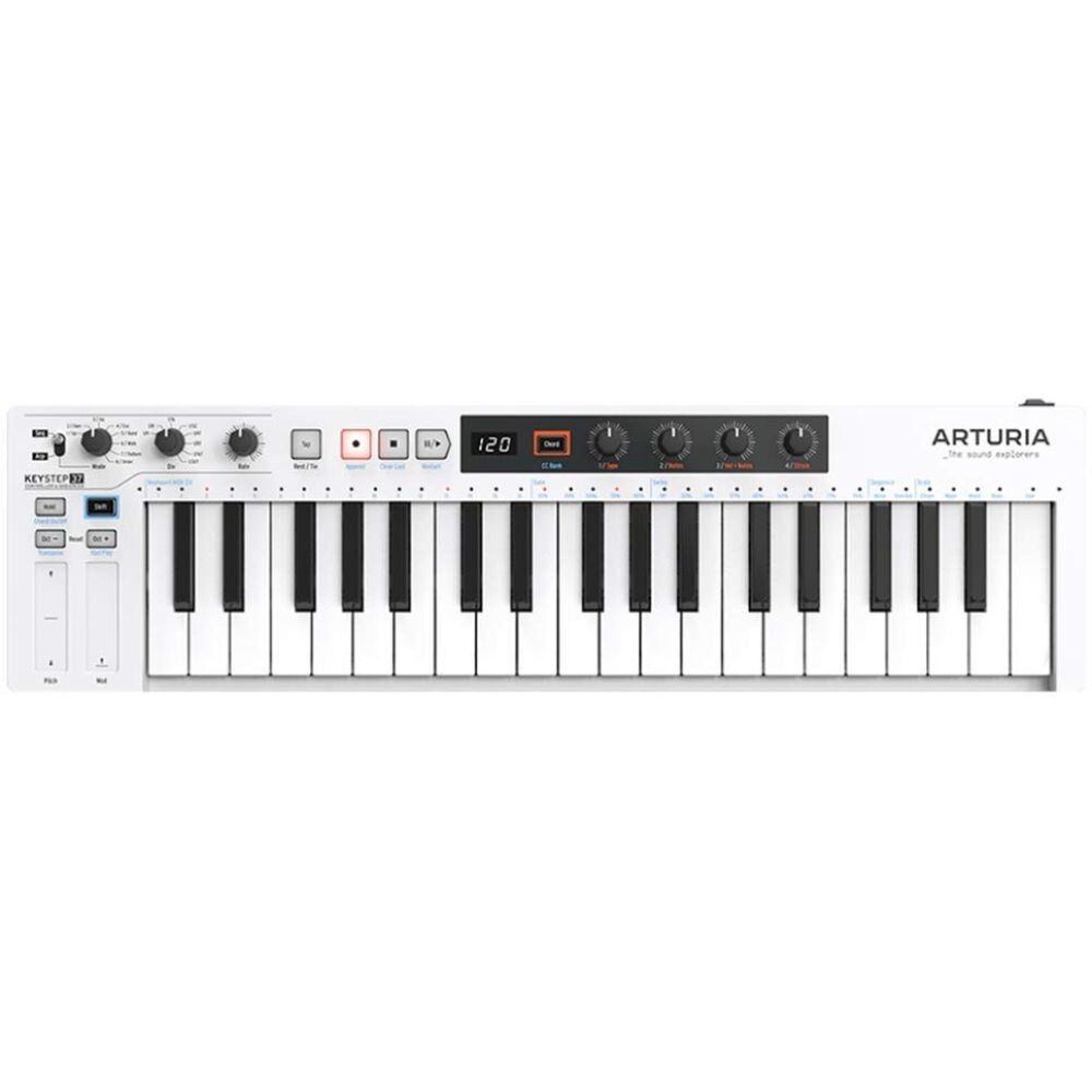 

Midi-контроллер Arturia Keystep 37, белый