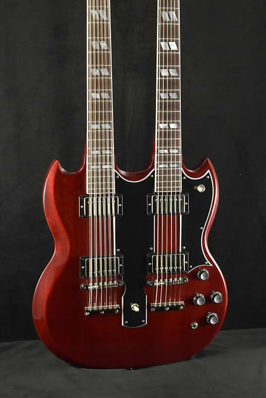 цена Gibson Custom Shop EDS-1275 Doubleneck Cherry Red