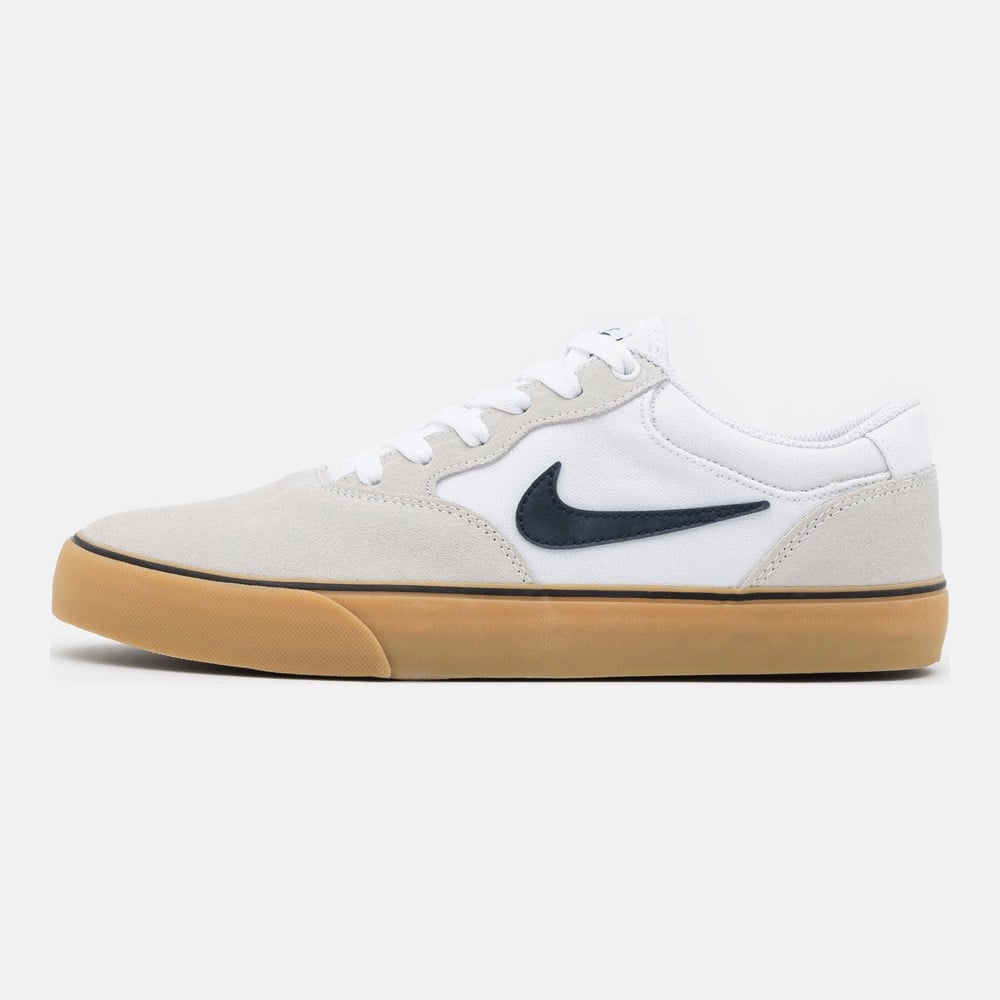 Кеды Nike Sb Chron 2 Unisex, white/obsidian/white/light brown/black - фото