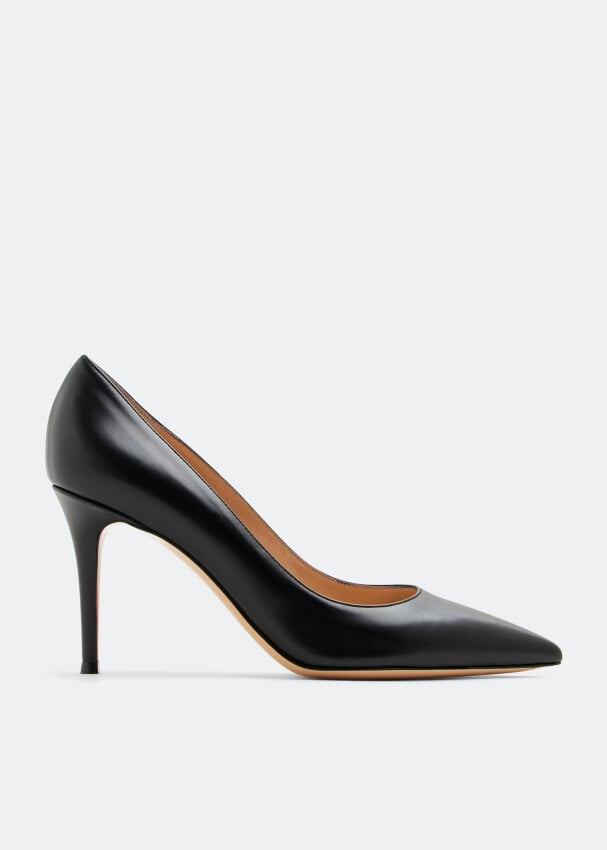 

Туфли GIANVITO ROSSI Gianvito leather pumps, черный