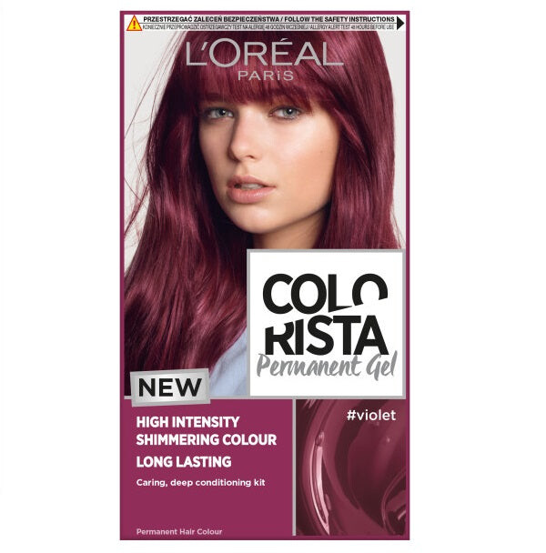 

L'Oreal Paris Colorista Permanent Gel перманентная краска для волос #фиолетовый