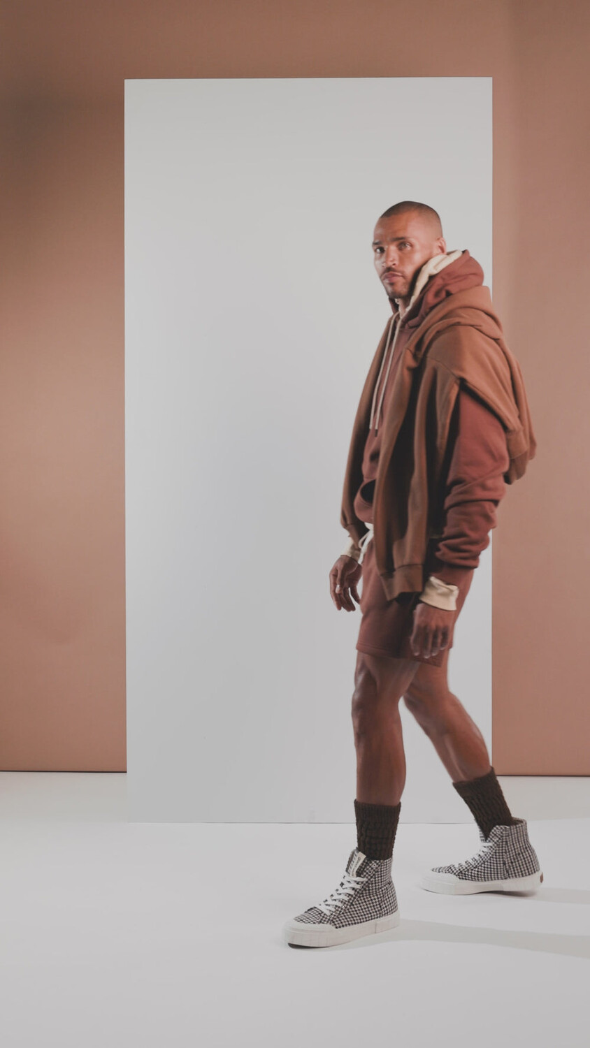 

Худи Fashion Nova FNMH700, коричневый