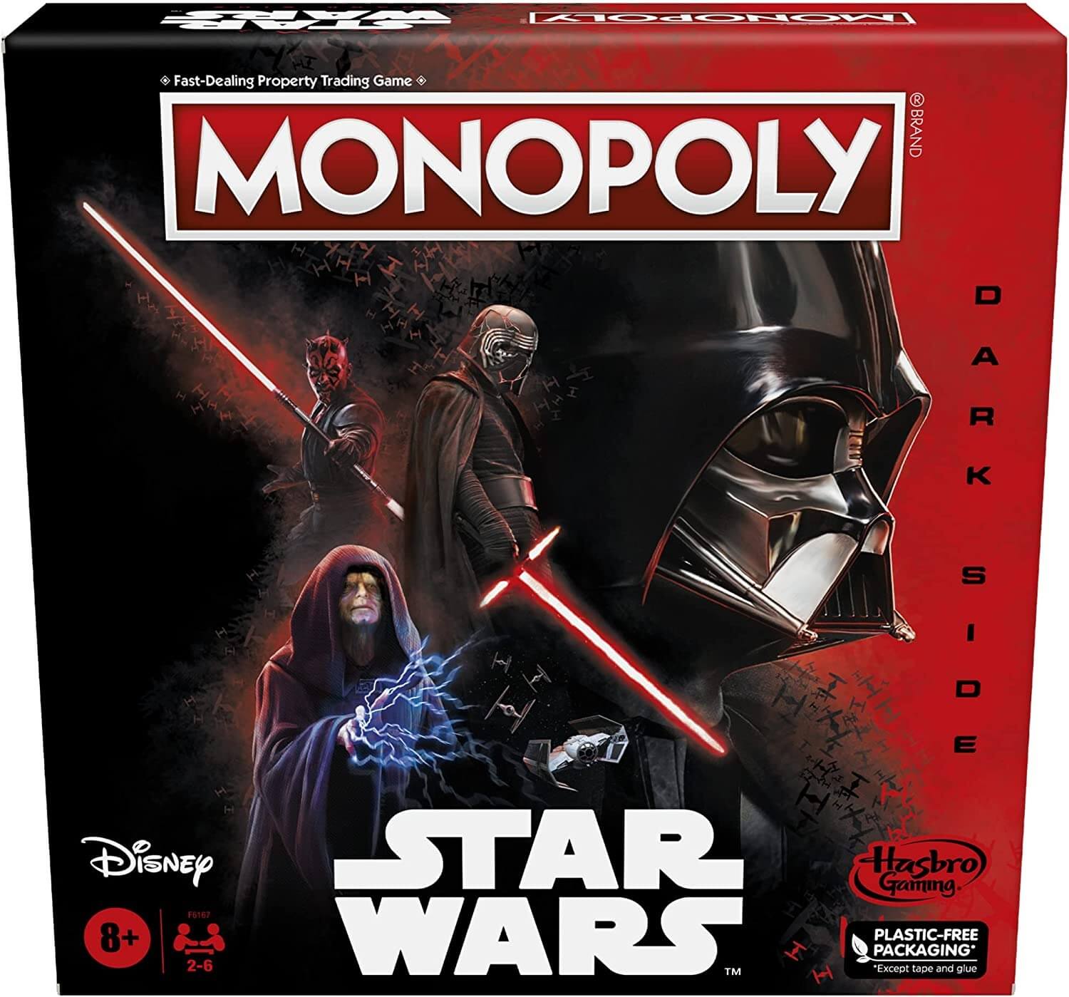 Настольная игра Hasbro Gaming Monopoly: Disney Star Wars Dark Side Edition  – заказать по выгодной цене из-за рубежа в «CDEK.Shopping»