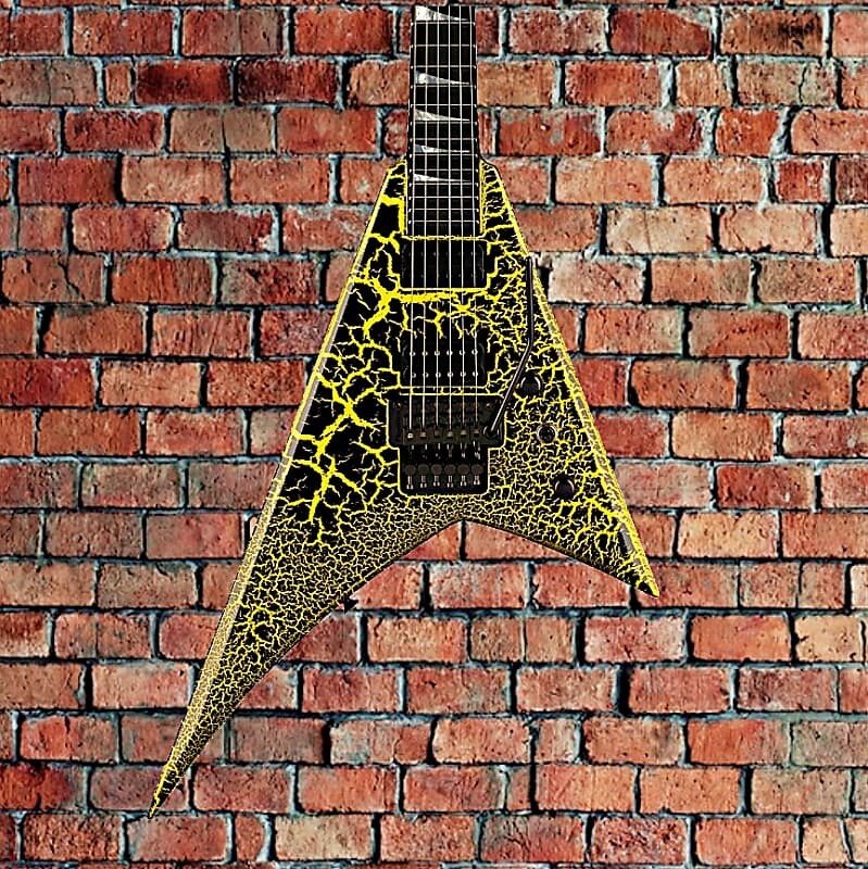 

Jackson USA Custom Shop Limited Edition Randy Rhoads Black With Yellow Crackle (предзаказ)