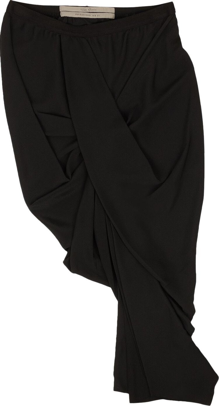 

Юбка Rick Owens Seb Skirt 'Black', черный