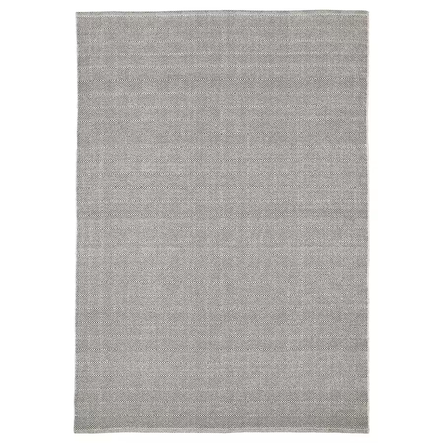 Ковер тканый Ikea Gangvag, 200х300 см, серый ковер тканый ikea starreklinte 80х150 см натуральный черный