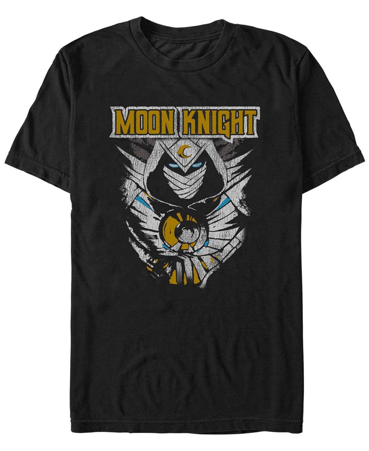 

Мужская футболка с коротким рукавом moon knight moon glitter Fifth Sun, черный