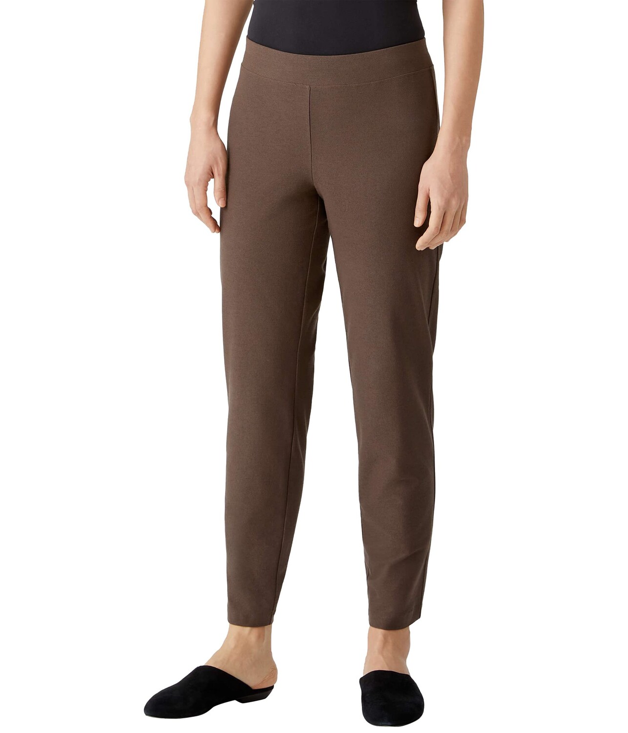 

Брюки Eileen Fisher, Slim Ankle Pants in Washable Stretch Crepe
