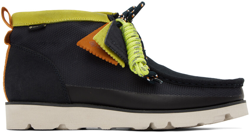 

Темно-синие ботинки Wallabee 2.0 GTX Desert Clarks Originals