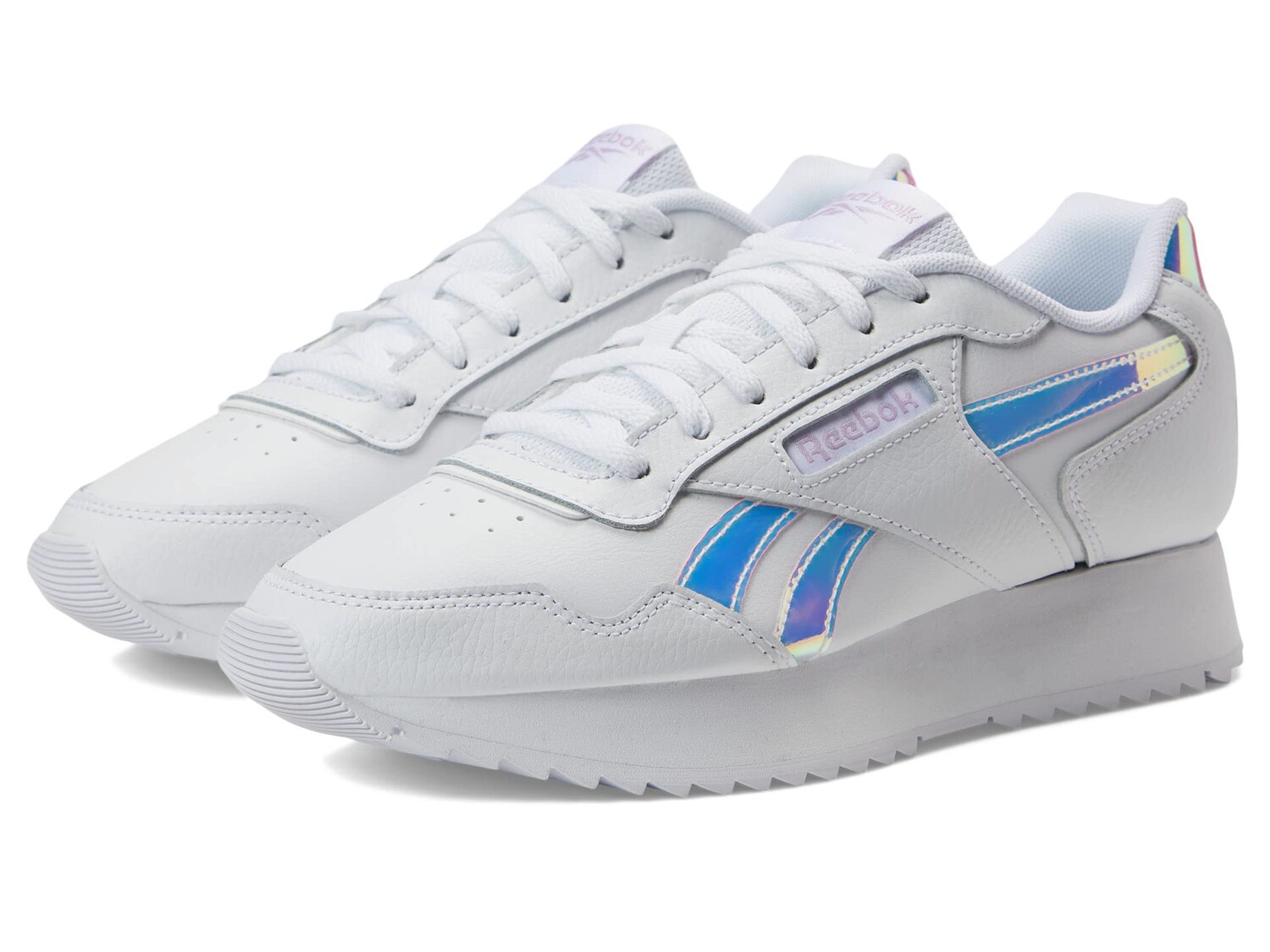 

Женские кроссовки Reebok Glide Ripple Double, белый/серебряный