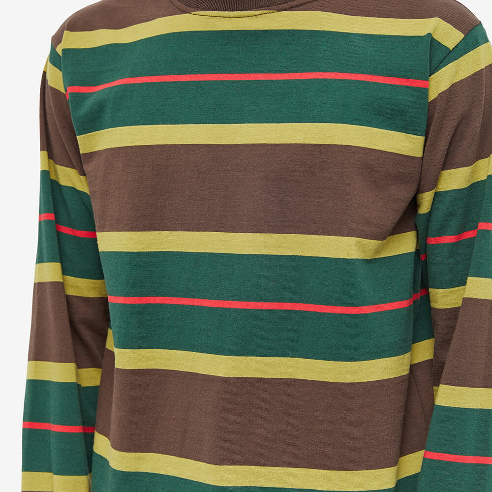 

Футболка Adsum Long Sleeve Rugby Stripe Tee, Коричневый