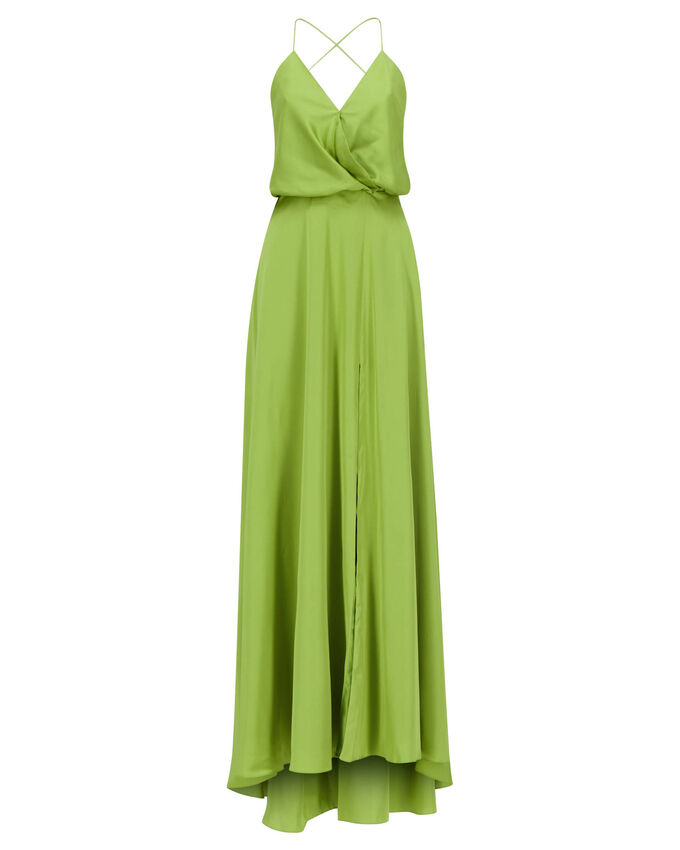 Вечернее платье Unique, зеленый
