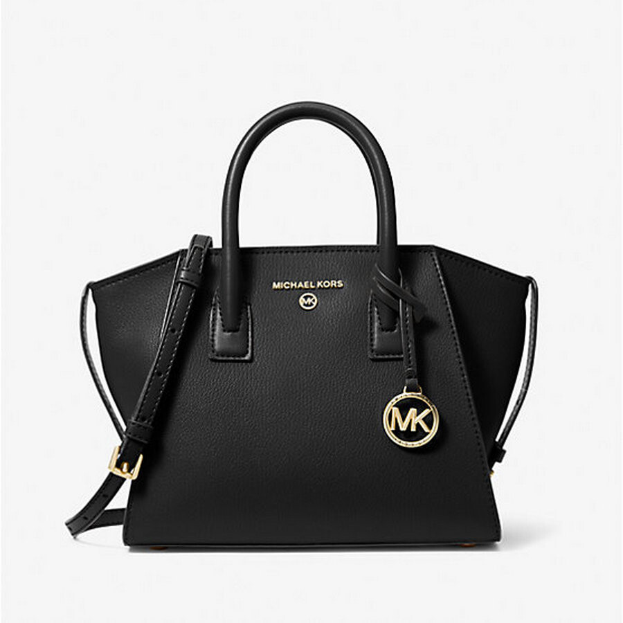 

Сумка Michael Michael Kors Avril Small Leather Top-Zip, черный