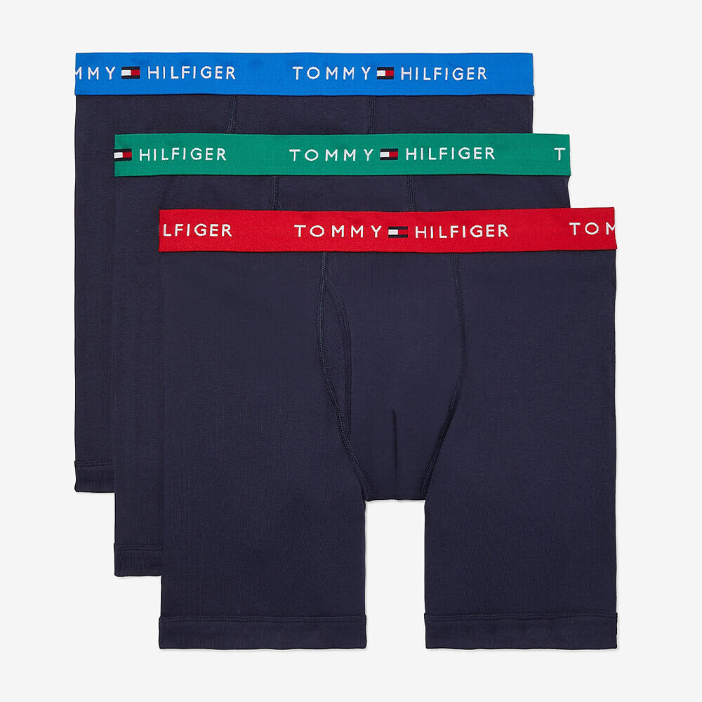 

Набор боксеров Tommy Hilfiger Cotton Classics, 3 предмета, тёмно-синий