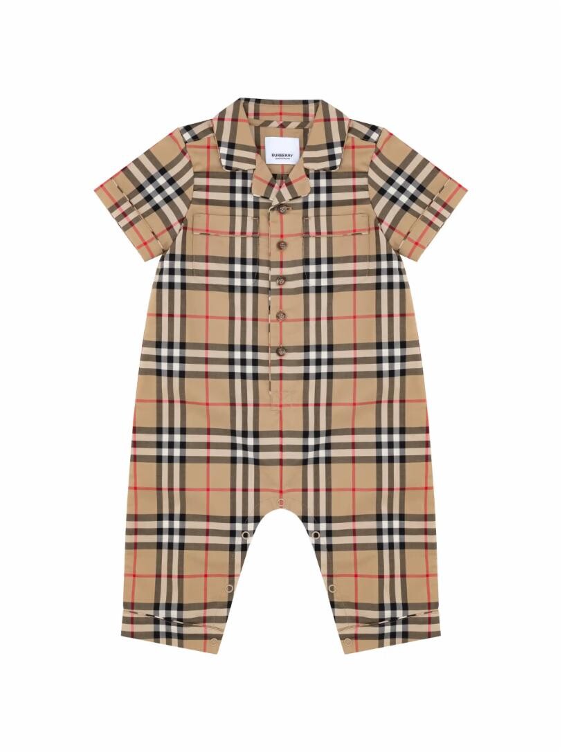 

Хлопковый комбинезон Vintage Check Burberry